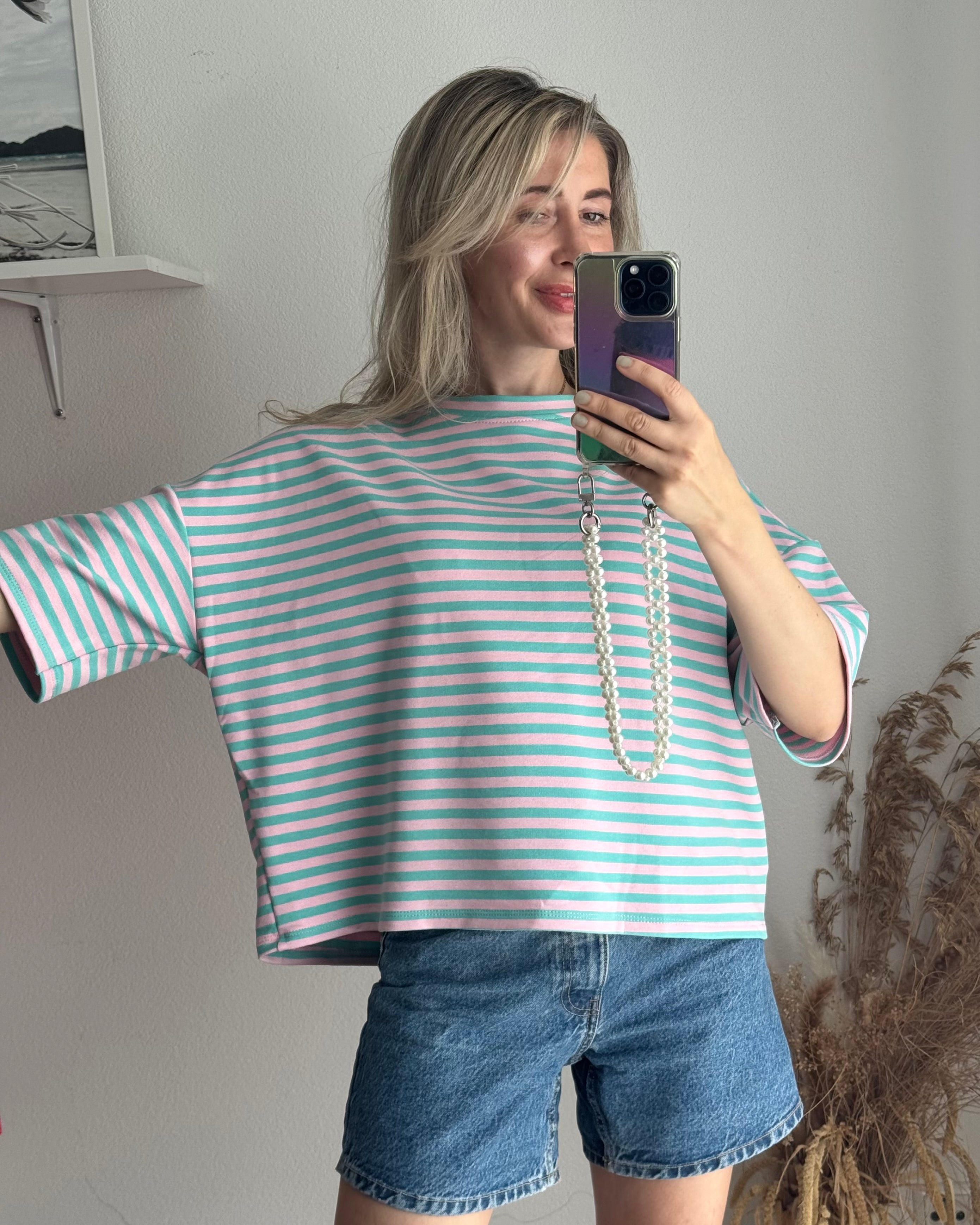 GESTREIFTES T-SHIRT FEELS GOOD