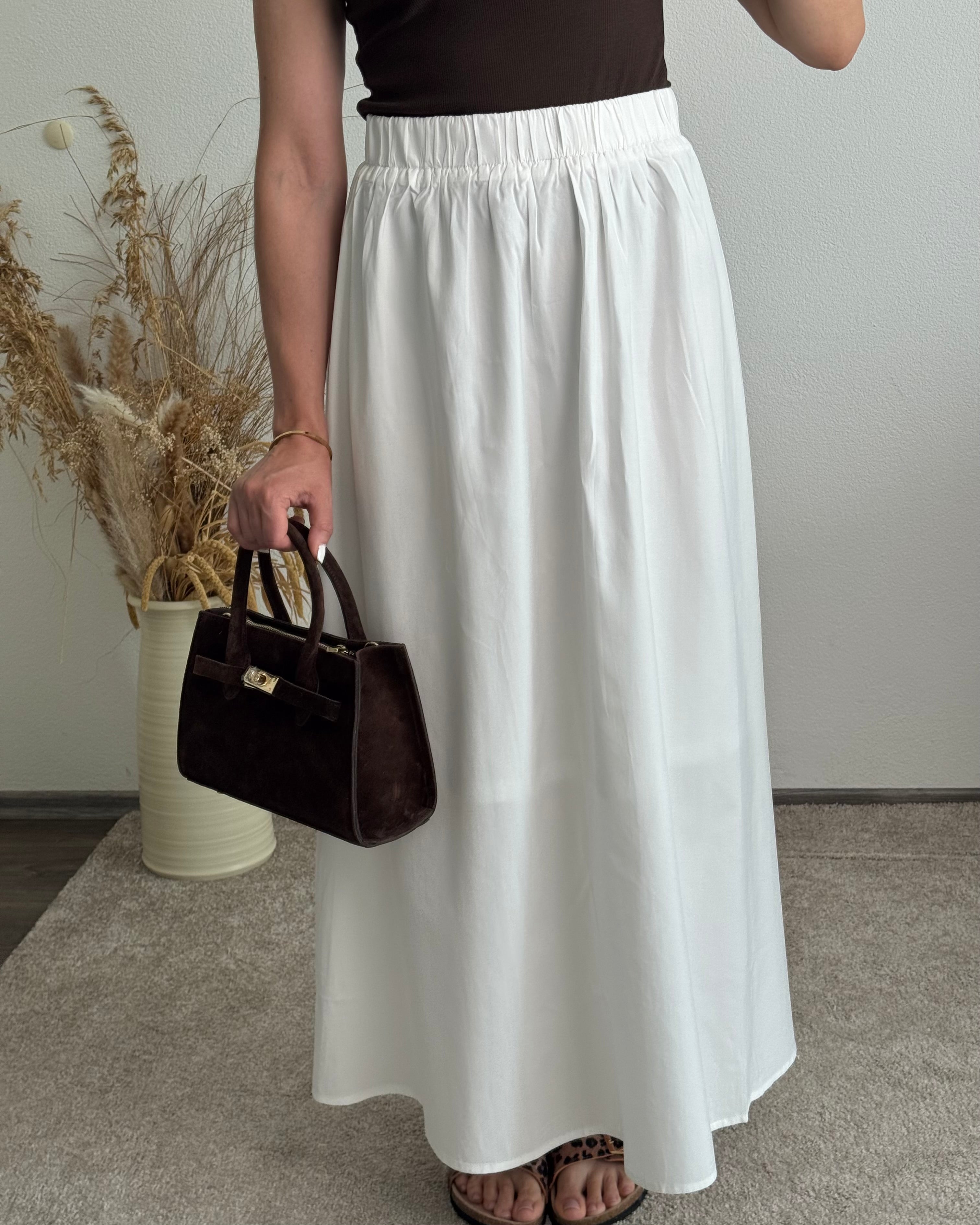 Maxi-Summerskirt weiß