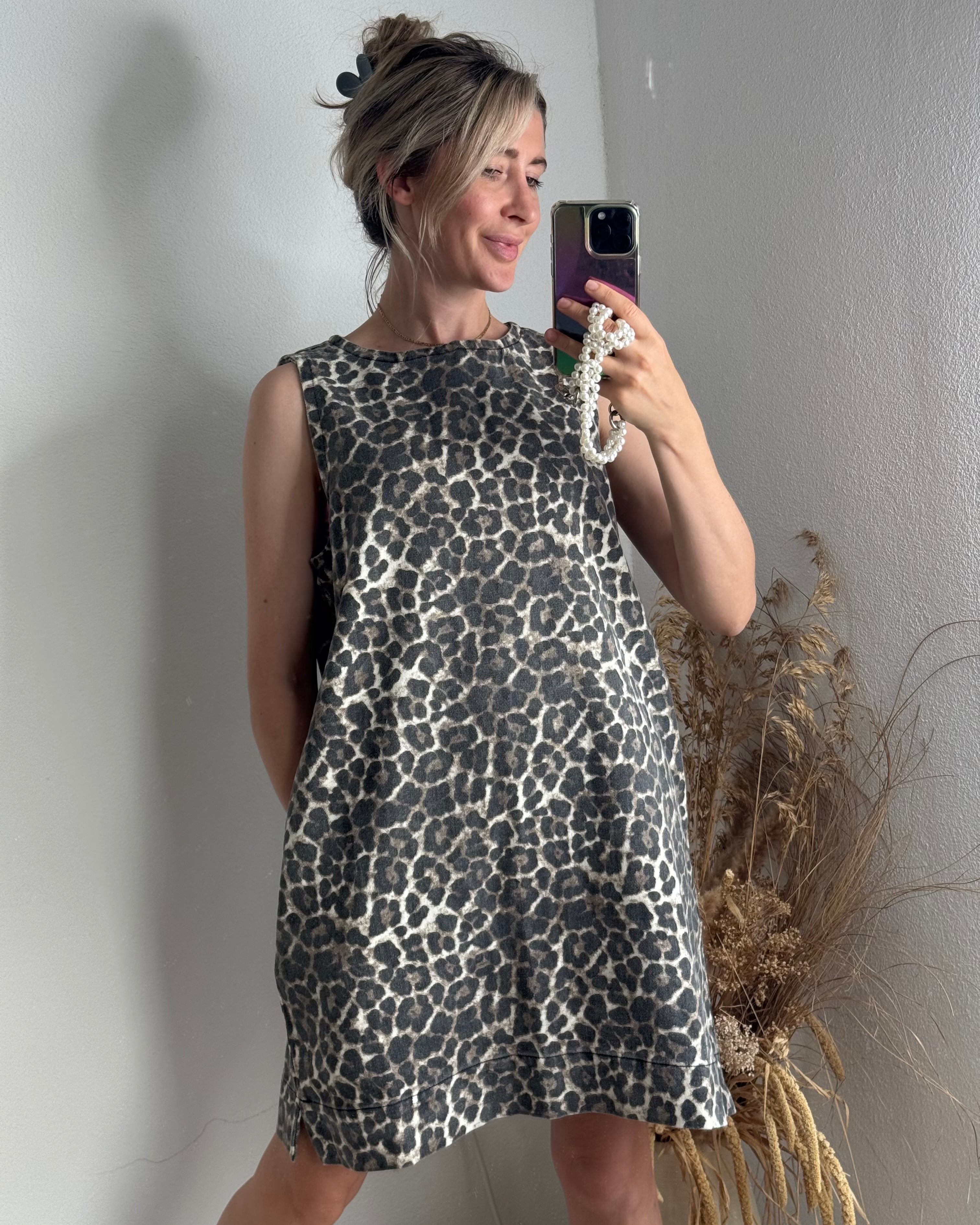 Oversize Jeanskleid Leo
