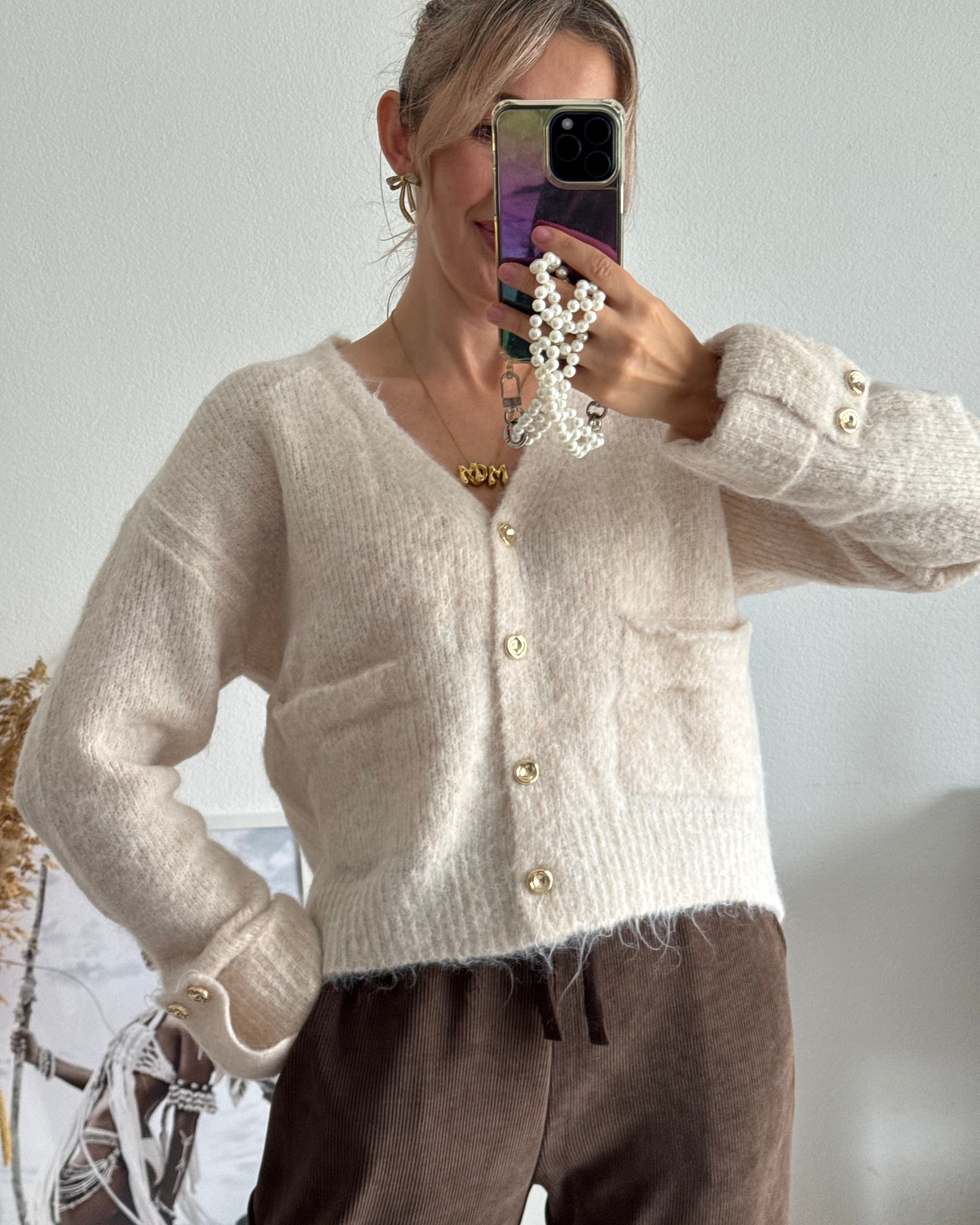 Cardigan Mandy Beige