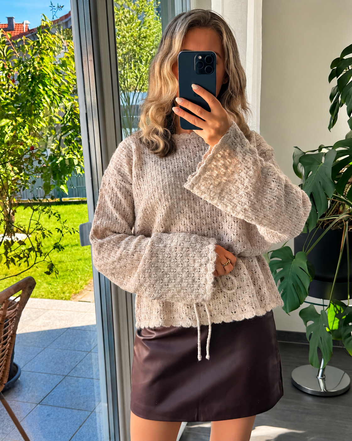 Strickpullover Elodie Taupe