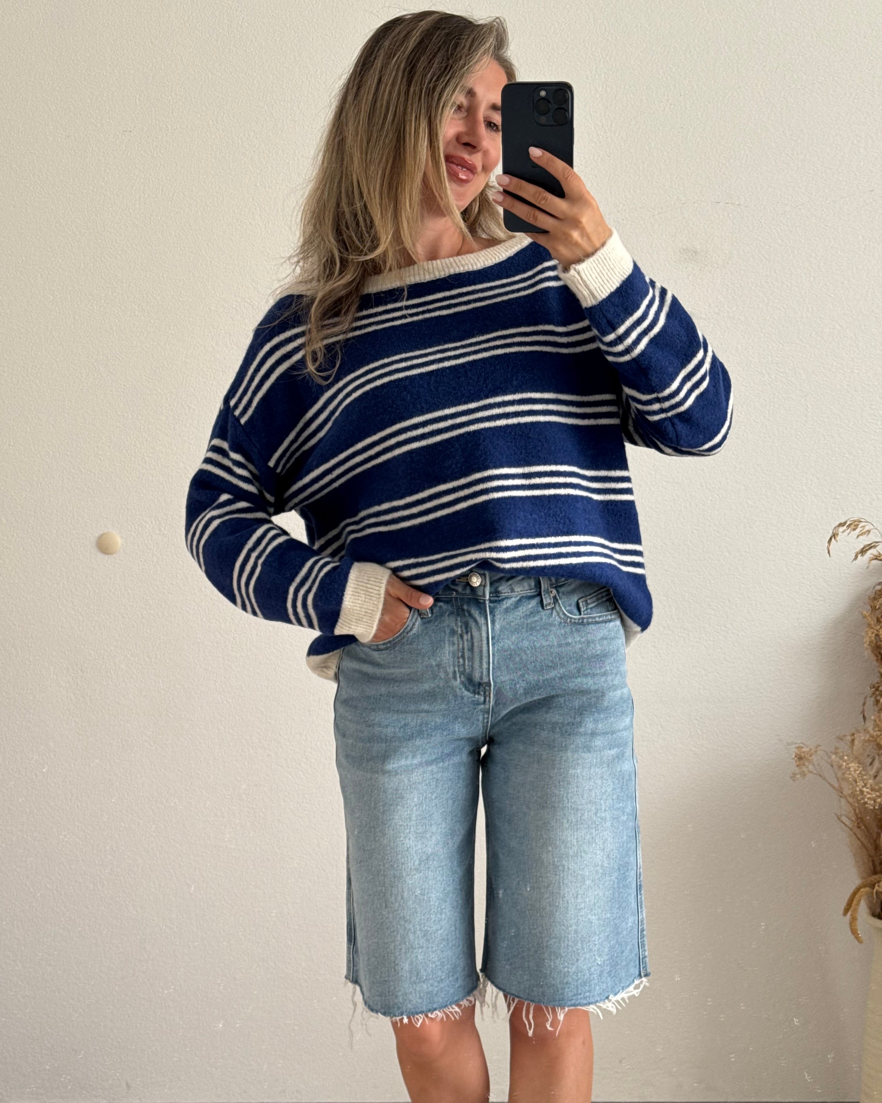 Strickpullover Ocean Stripes