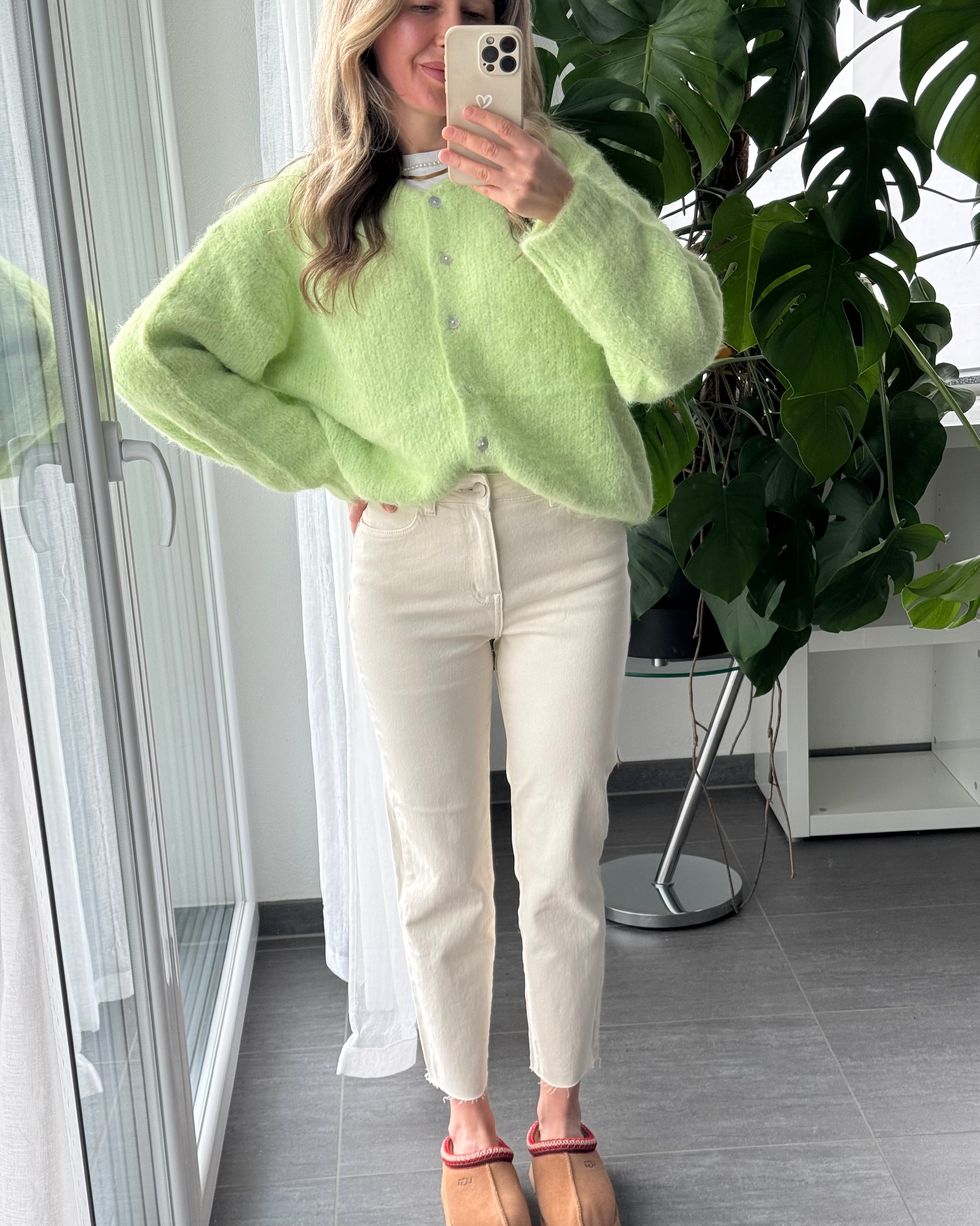 MOM JEANS IVY Beige