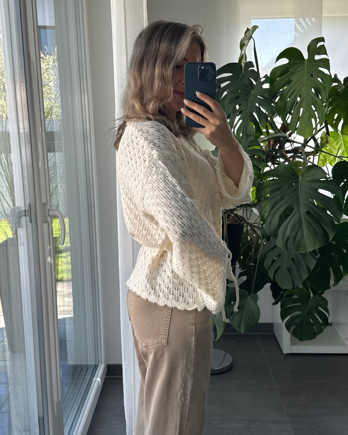 Strickpullover Elodie Creme