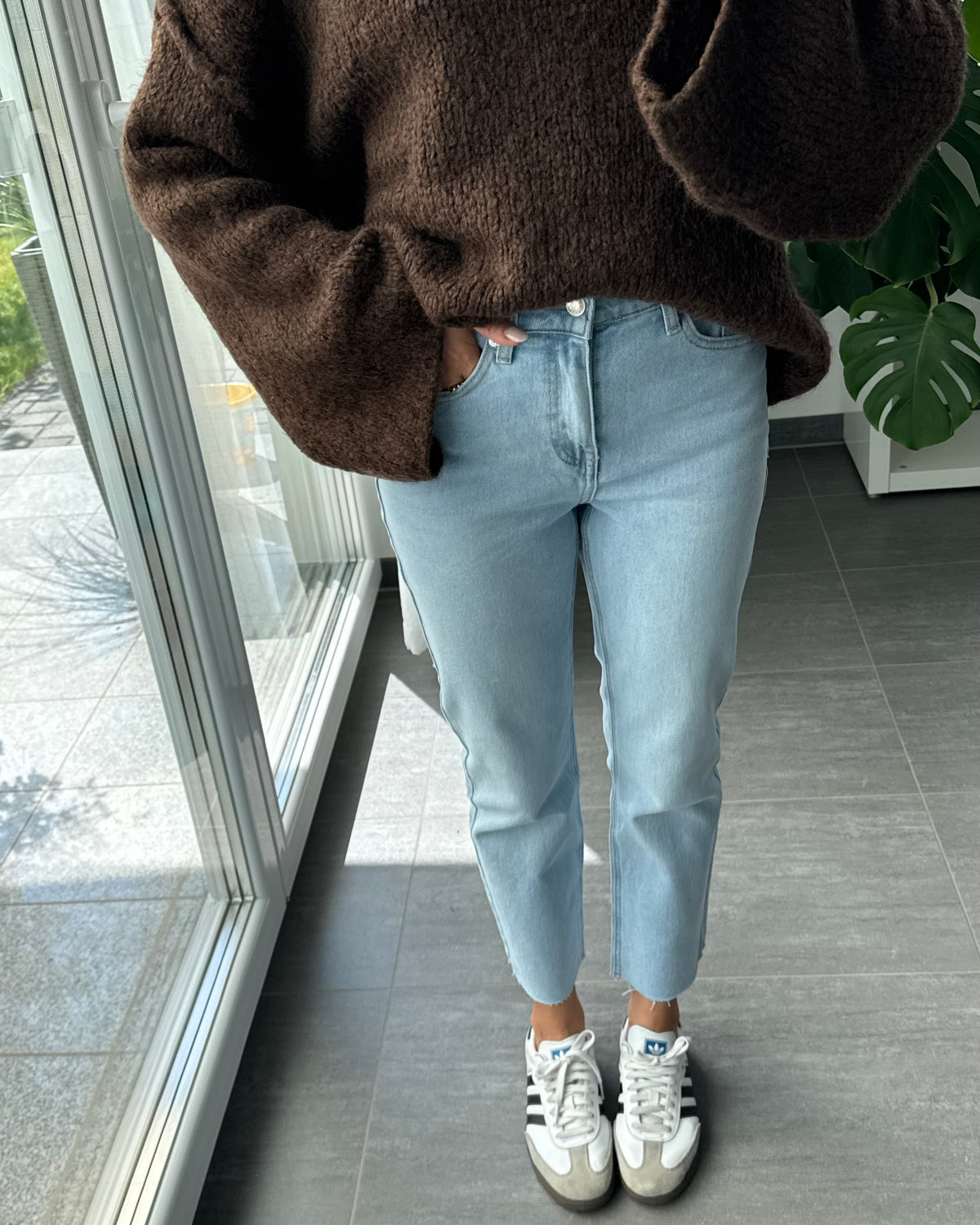 MOM JEANS IVY hellblau