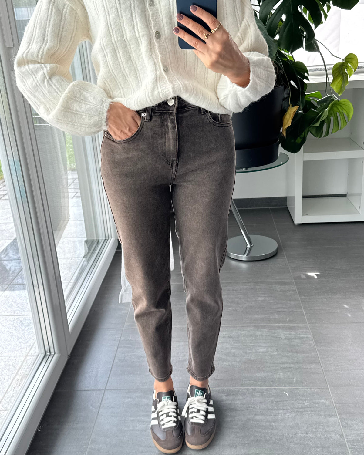 Mom Jeans Cappuccino