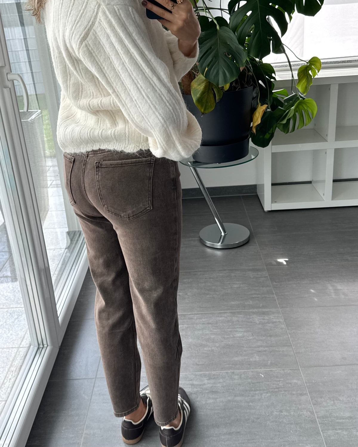 Mom Jeans Cappuccino