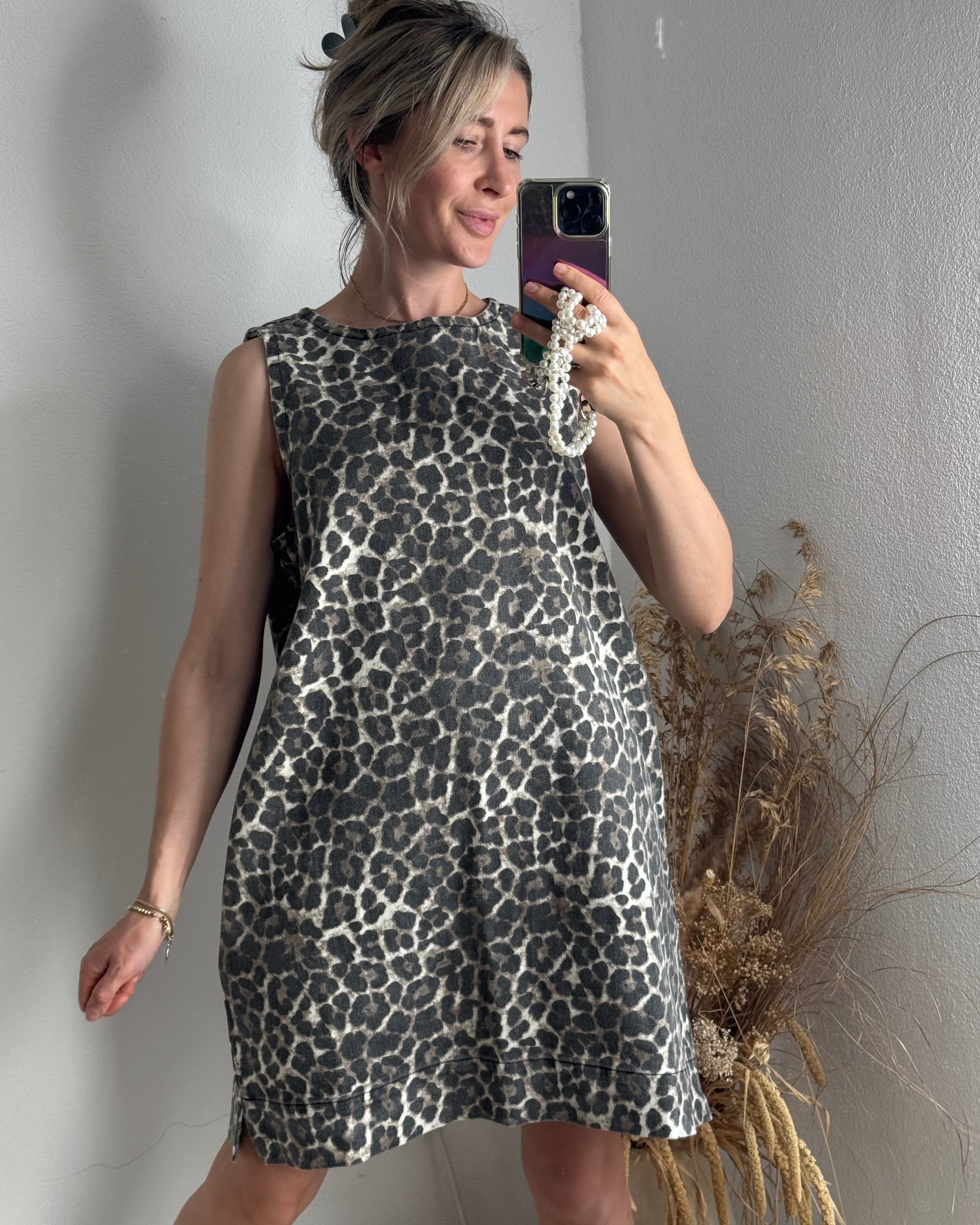 Oversize Jeanskleid Leo