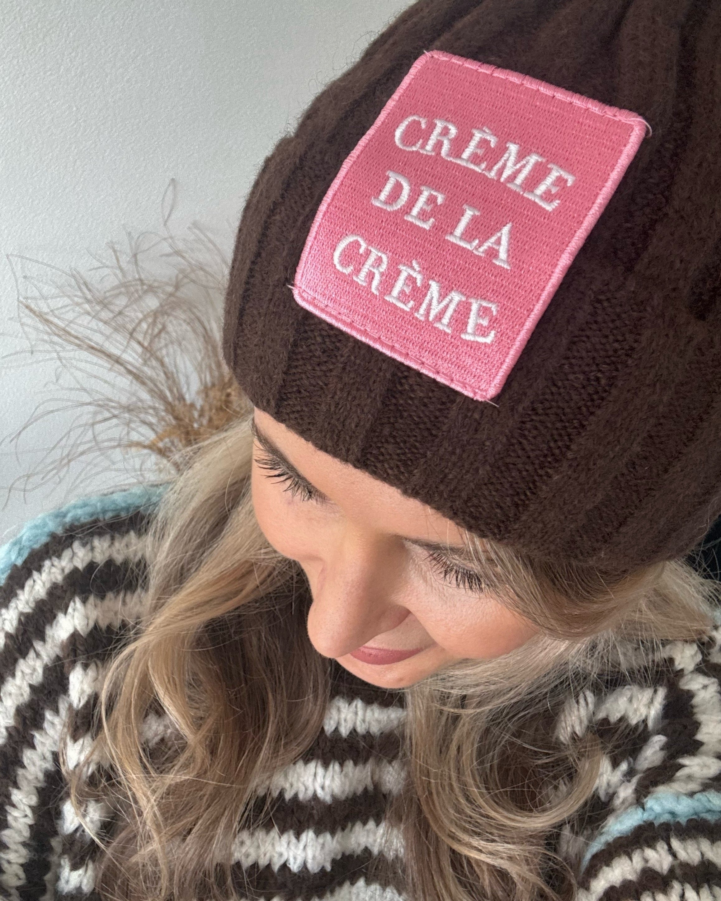 Strickmütze Creme de la Creme