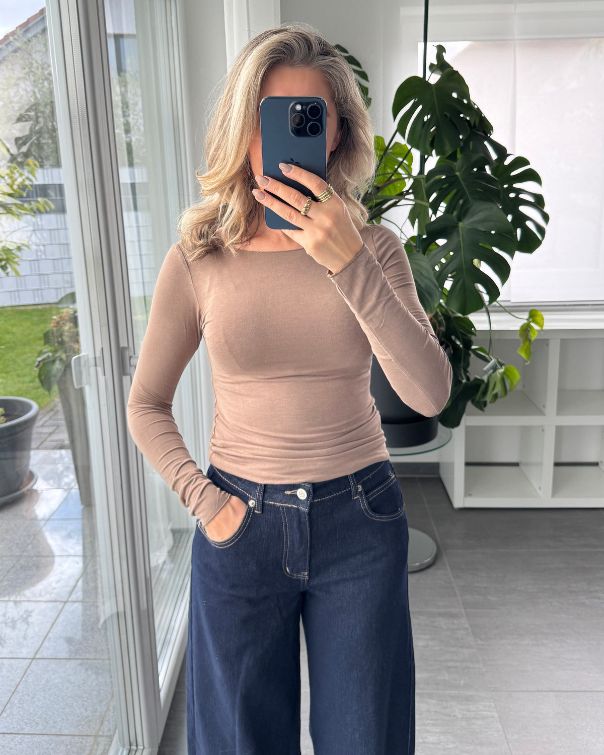 Supersoft & Stretchy Basictop mocha