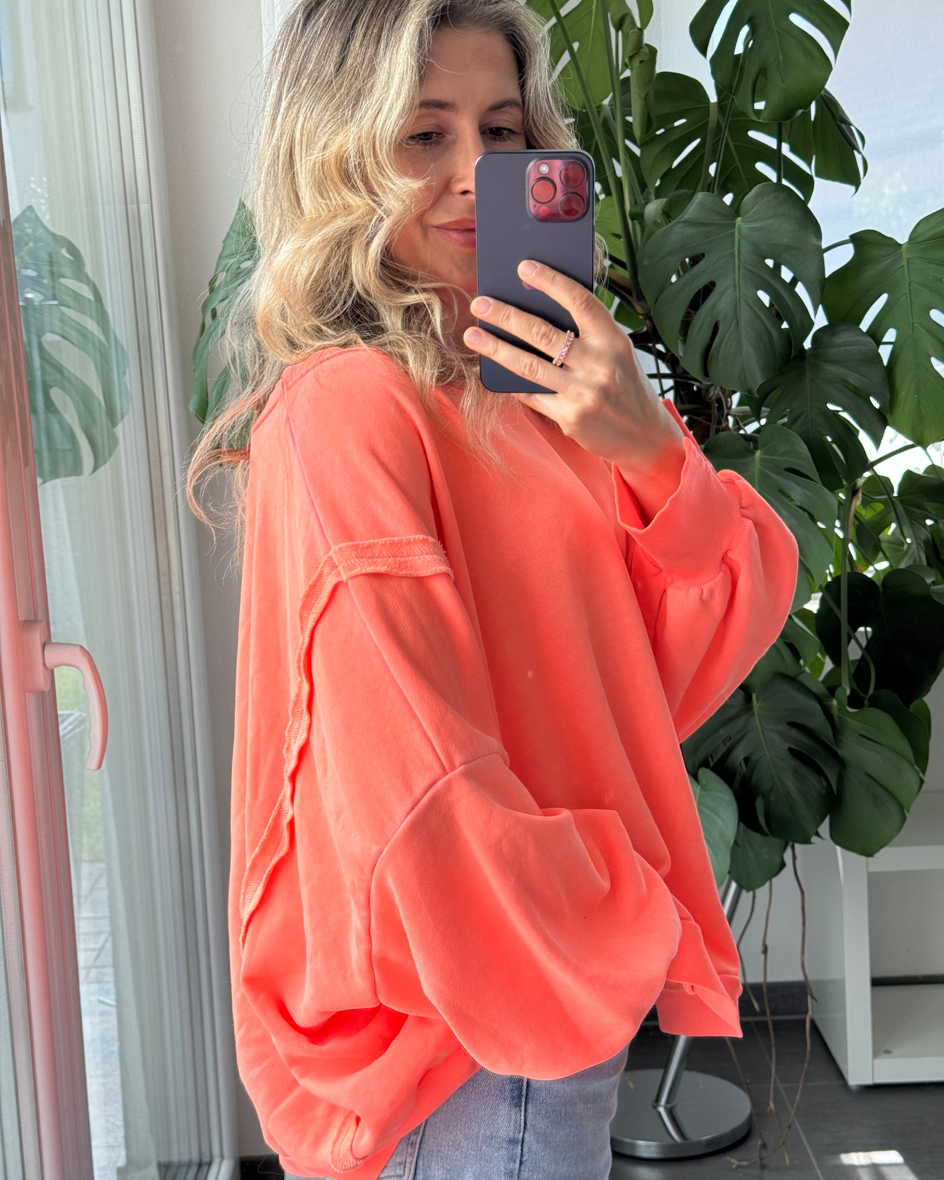 Oversize Sweater Weekend Neon Orange