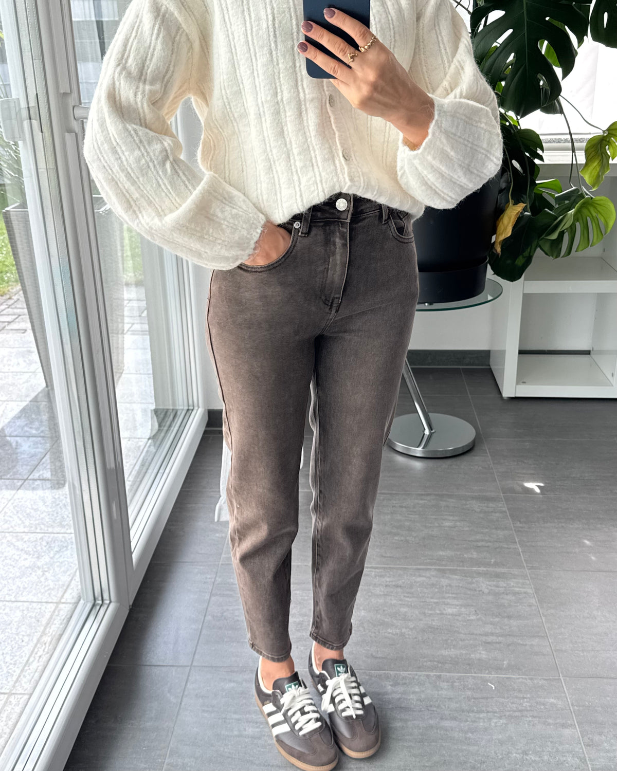 Mom Jeans Cappuccino