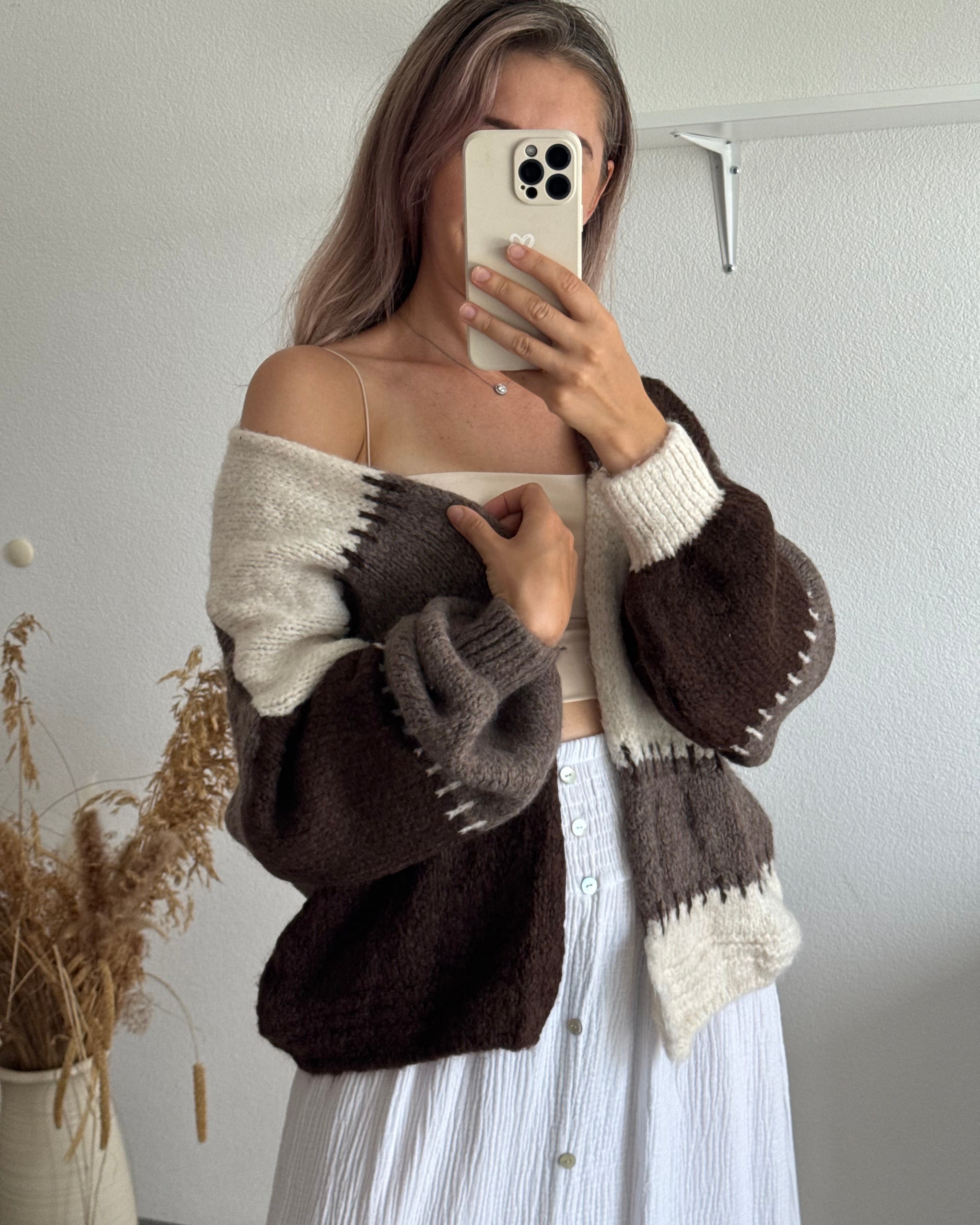 Offener Cardigan Merle BEIGE