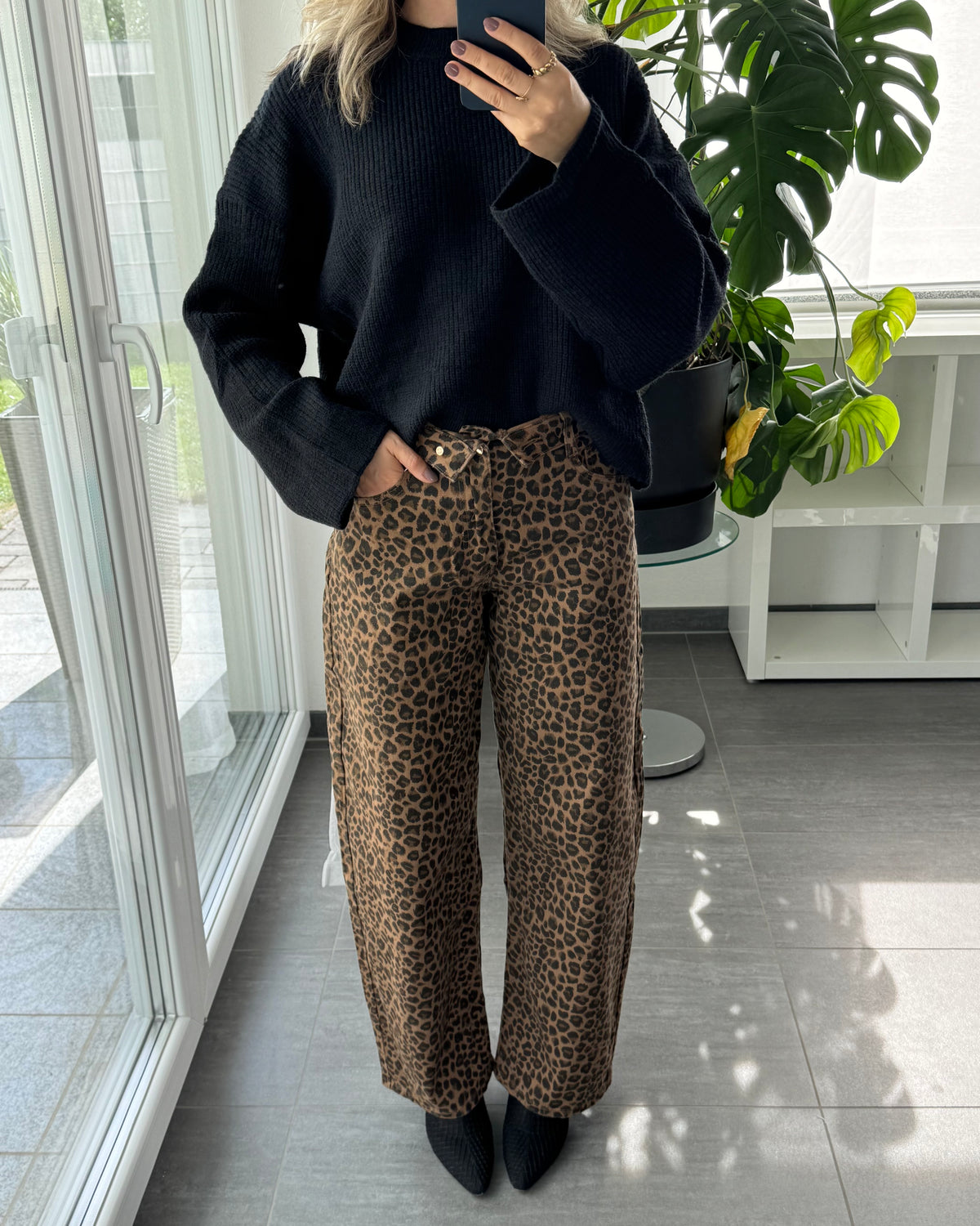 Stretch Barrel Jeans Wild Leo
