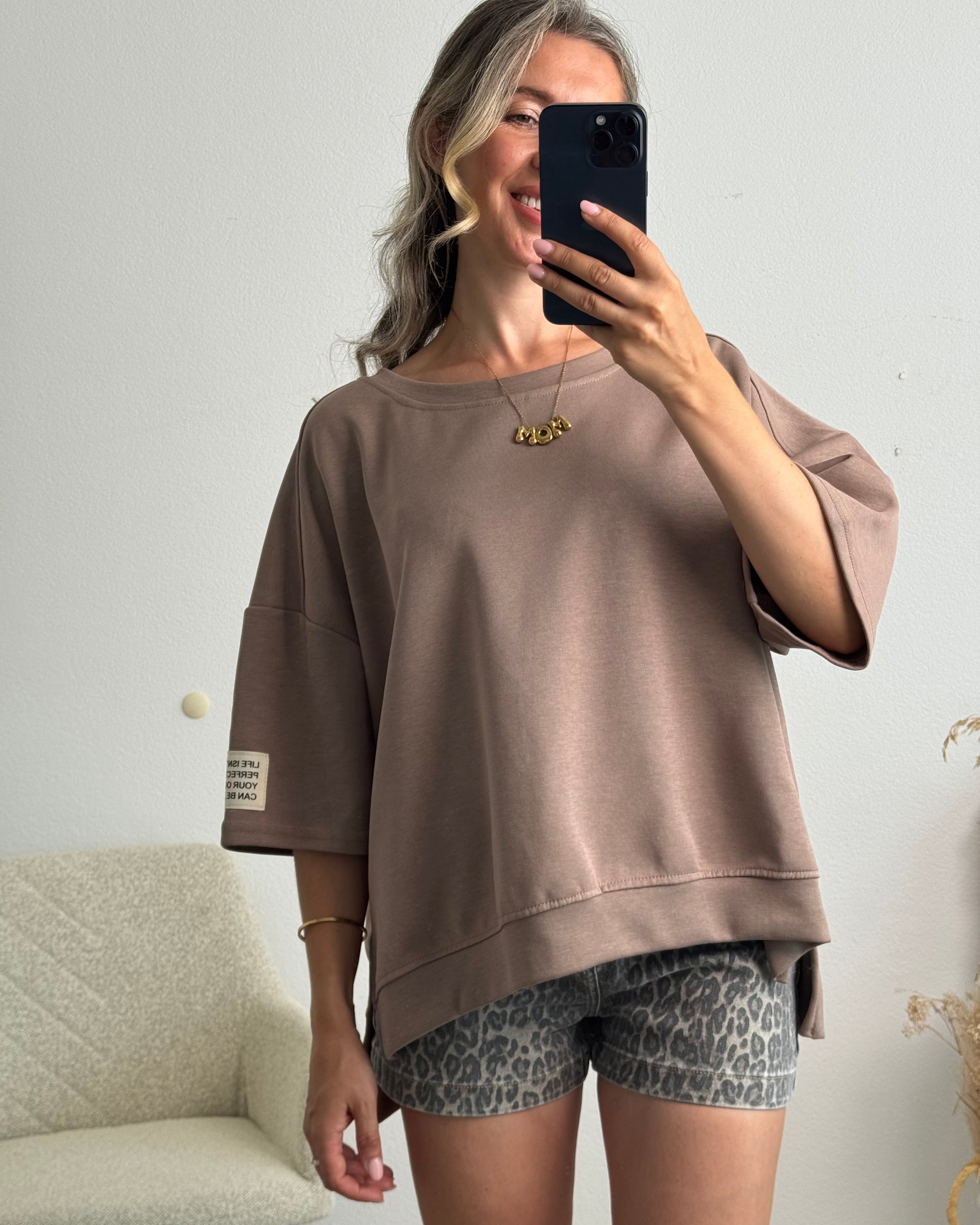 Sweater Statement Taupe