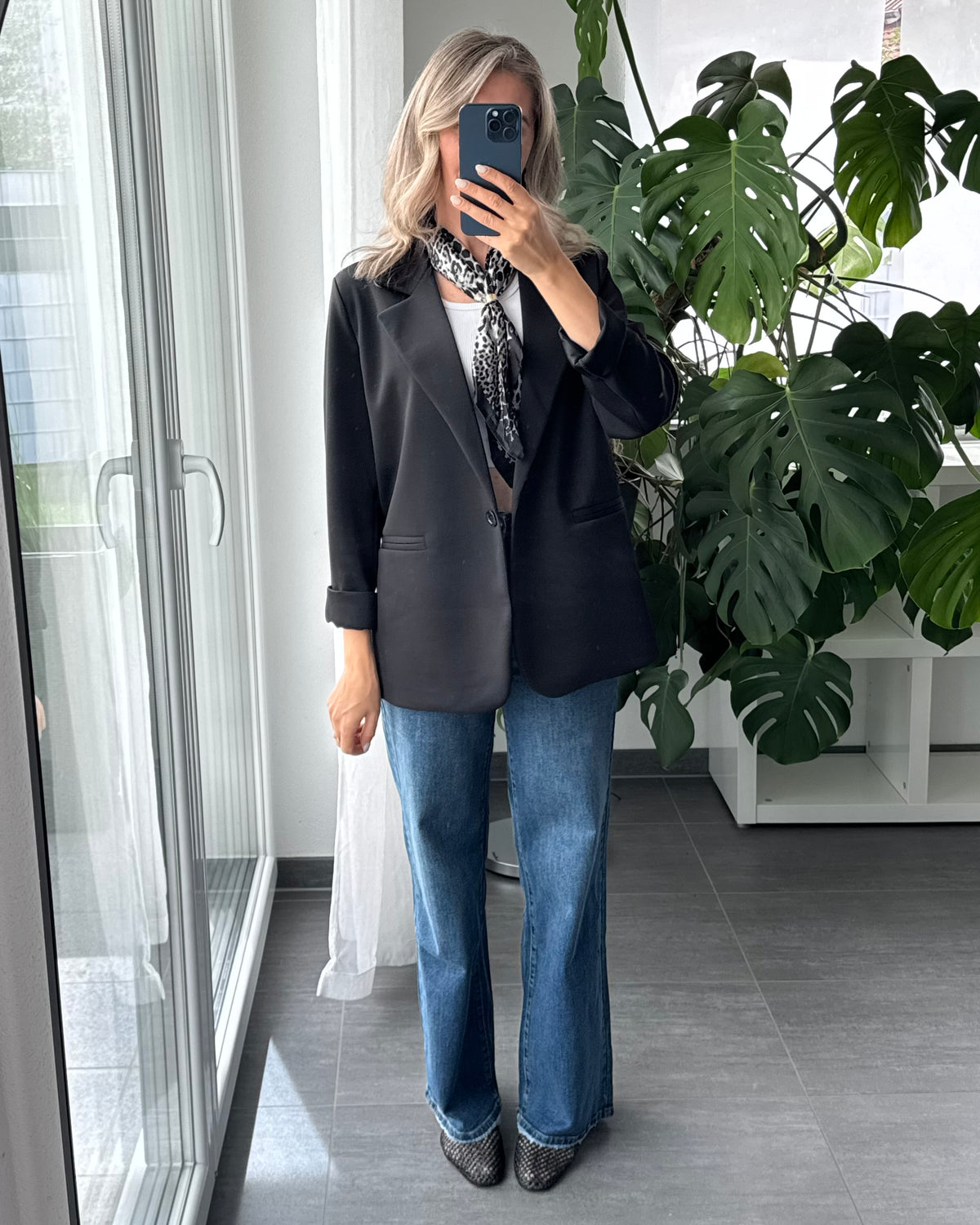 Daily Chic Blazer schwarz
