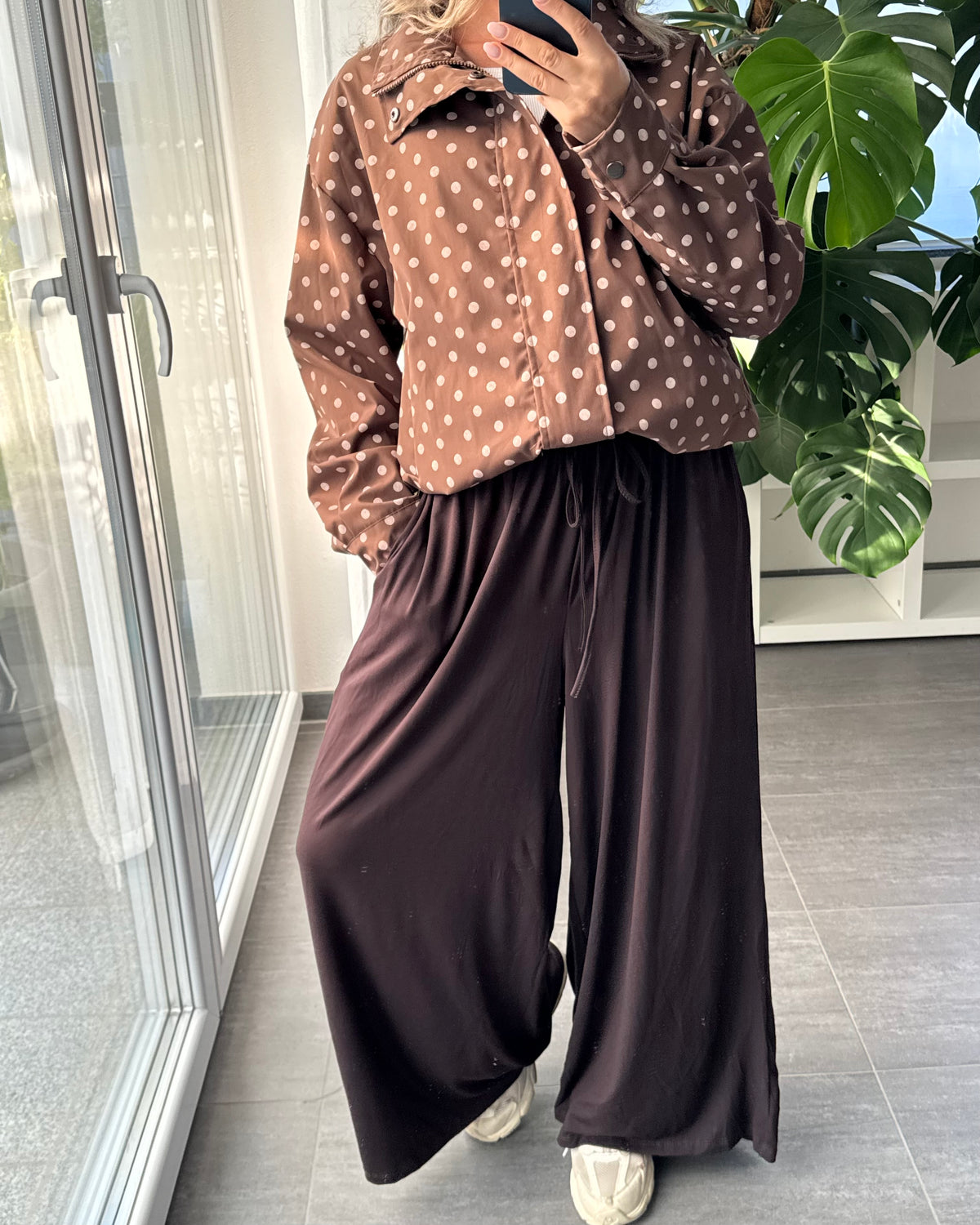 Basic Viskosehose braun