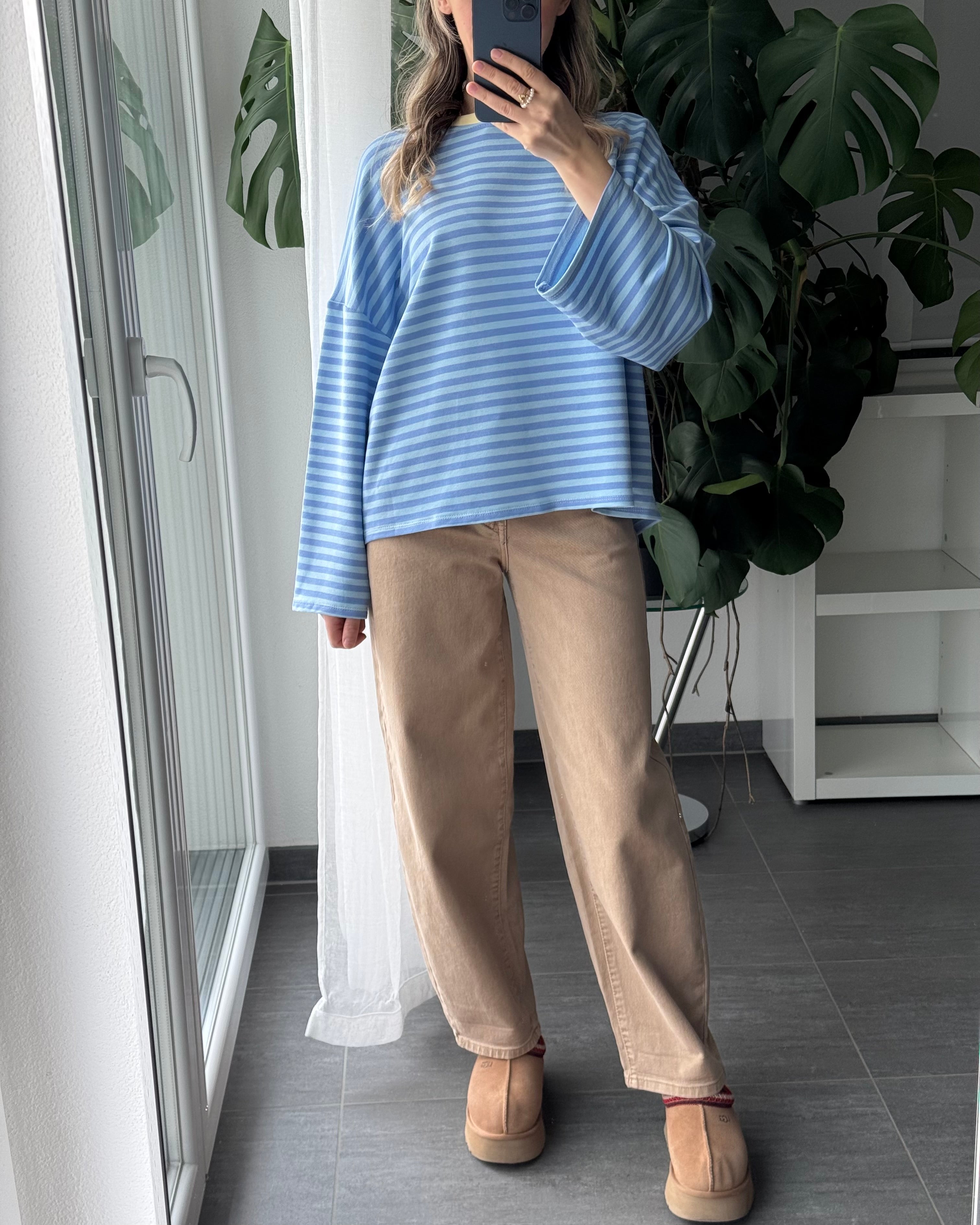 Stretch Balloon Jeans Taupe 2.0
