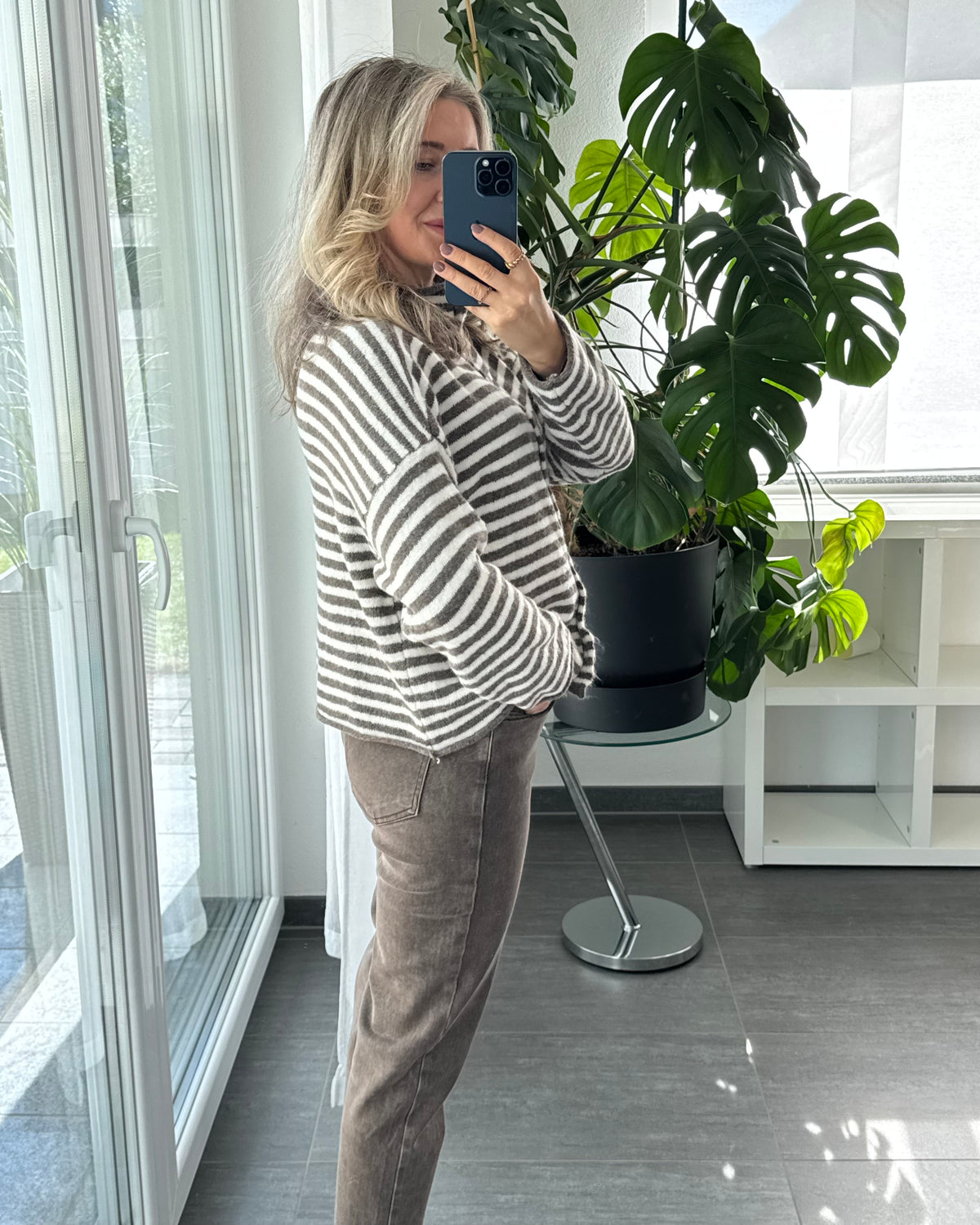 Cardigan Cozy Days Taupe creme