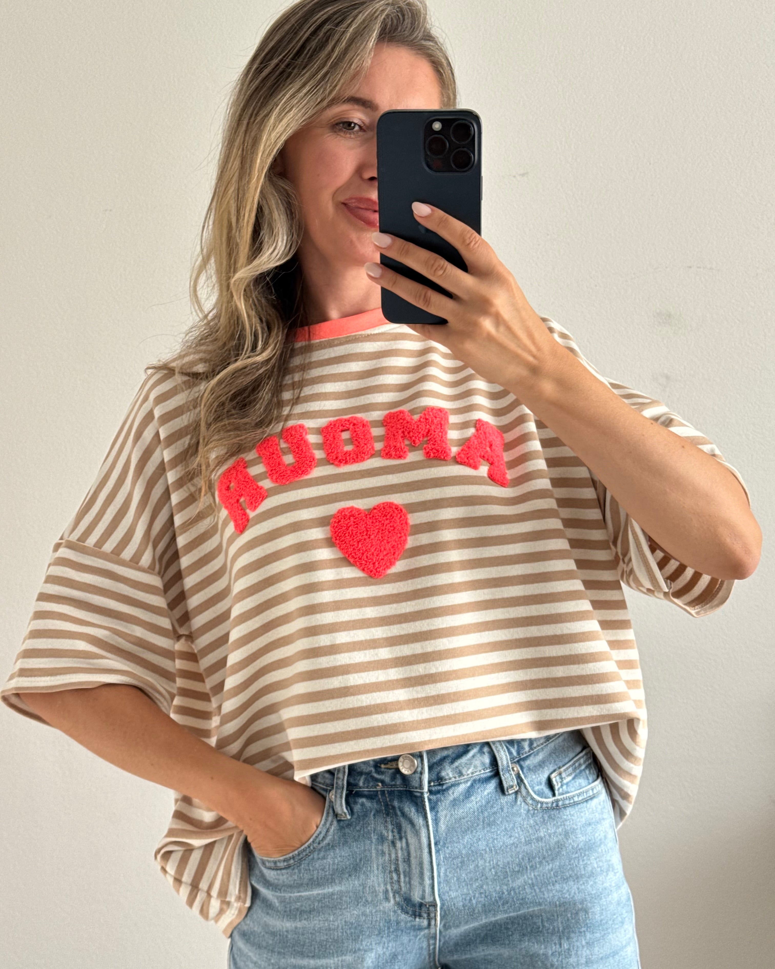 Shirt Amour Teddy Beige