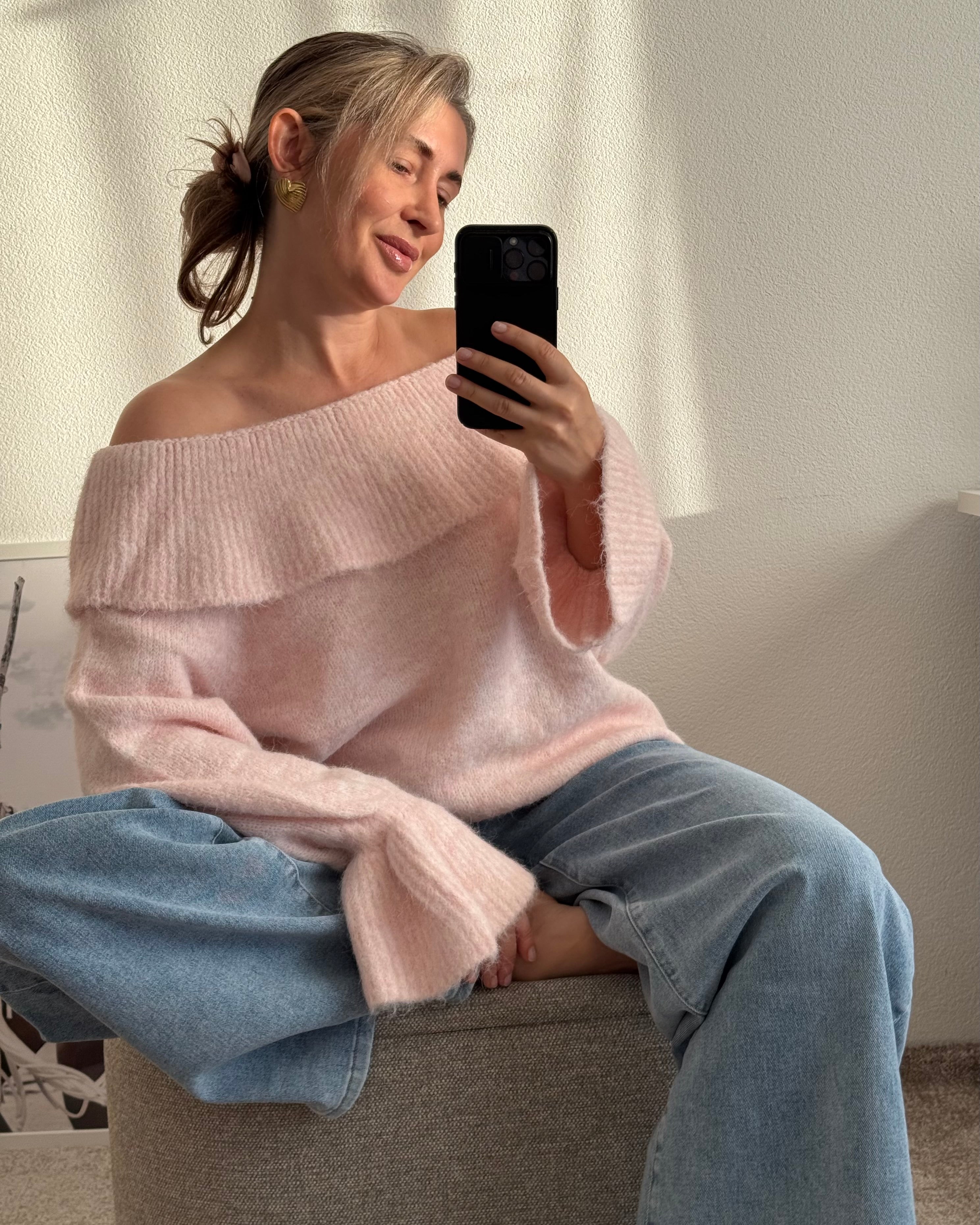 Pullover Softly Touch rosa