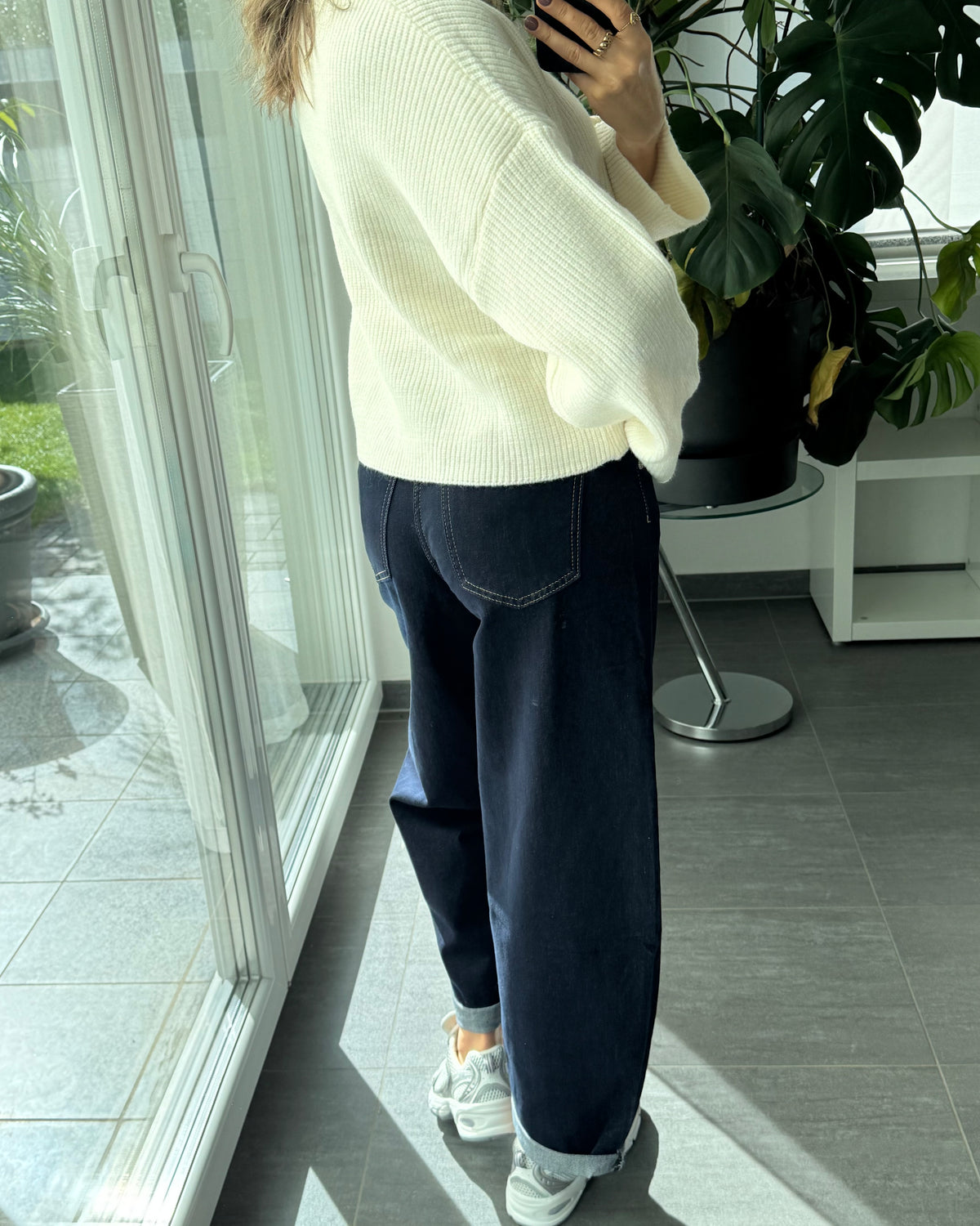 Stretch Ballon Jeans Deep Blue