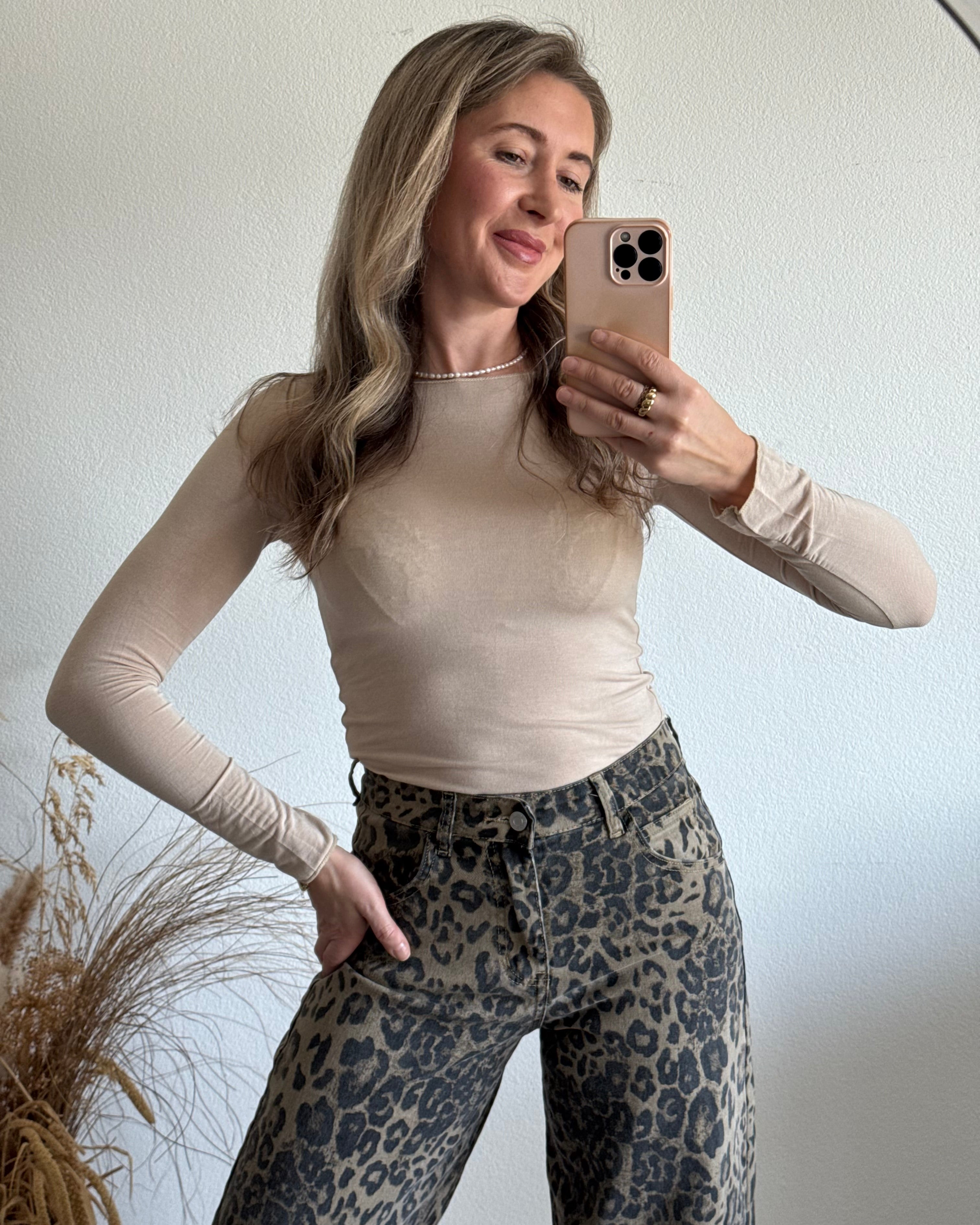 Supersoft & Stretchy Basictop SAND