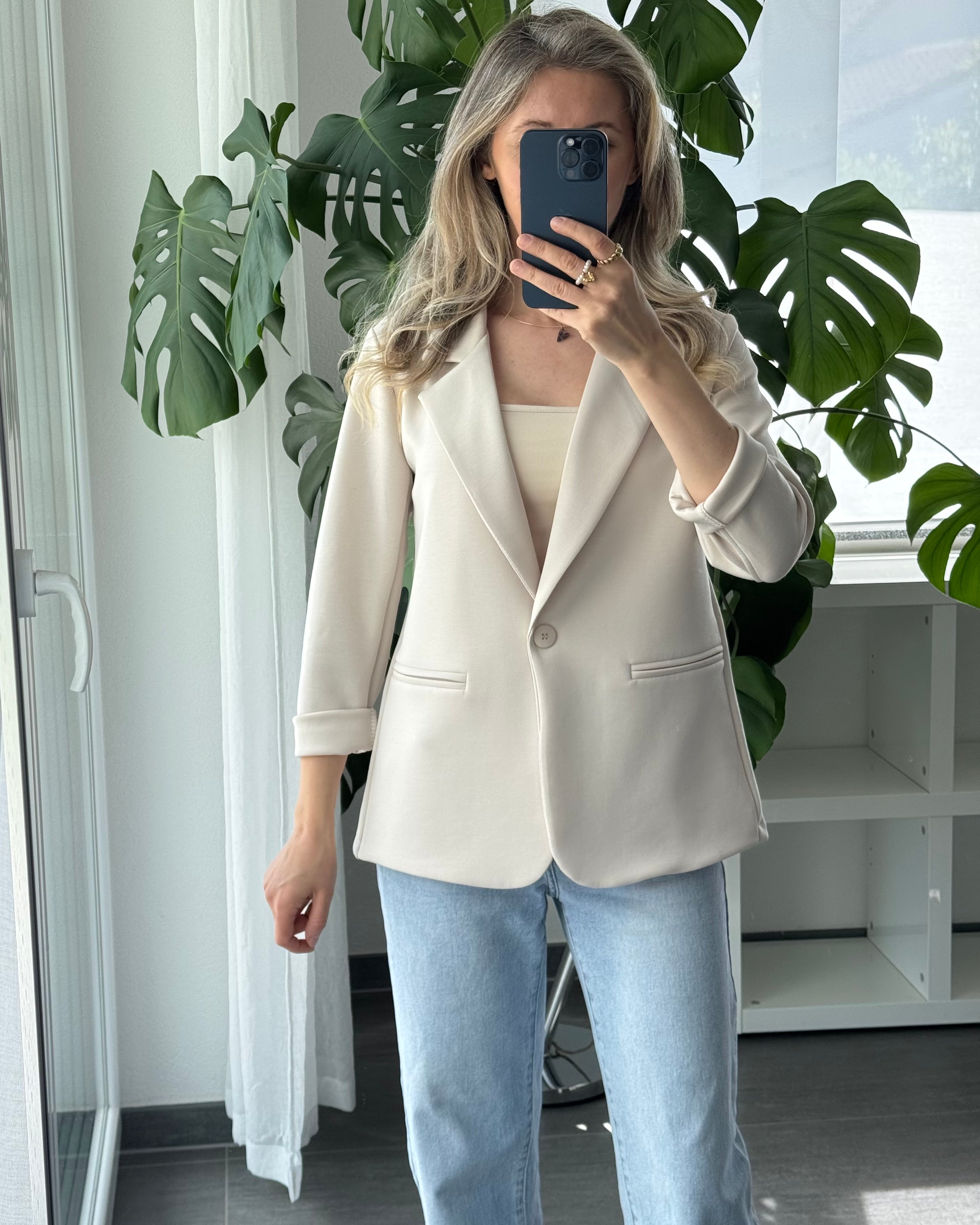 Daily Comfort Blazer Taupe